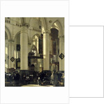 Interior of a church by Emanuel de Witte