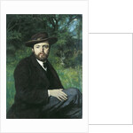 Self Portrait, 1871 by Hans Thoma