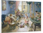 The Nursery, 1889 by Fritz von Uhde