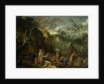 The Baptism of Christ by Salvator Rosa