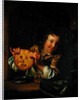 Boy with Pancakes by Godfried Schalcken