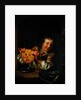 Boy with Pancakes by Godfried Schalcken