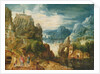 Mountainous Landscape with the Road to Emmaus, 1597 by Lucas van Valckenborch