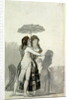 Couple with a Parasol by Francisco Jose de Goya y Lucientes