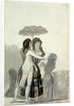 Couple with a Parasol by Francisco Jose de Goya y Lucientes