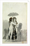 Couple with a Parasol by Francisco Jose de Goya y Lucientes