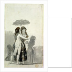 Couple with a Parasol by Francisco Jose de Goya y Lucientes
