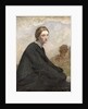 The brooding girl, c.1857 by Jean Baptiste Camille Corot