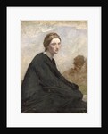The brooding girl, c.1857 by Jean Baptiste Camille Corot