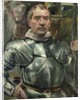 Self portrait in armour, 1914 by Lovis Corinth