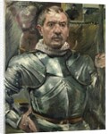 Self portrait in armour, 1914 by Lovis Corinth