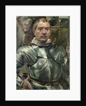 Self portrait in armour, 1914 by Lovis Corinth