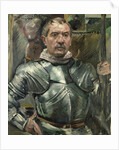 Self portrait in armour, 1914 by Lovis Corinth