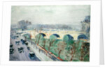 The Pont Royal in Paris, 1928 by Lesser Ury