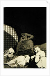 Sleep overcomes them by Francisco Jose de Goya y Lucientes