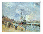 At the Quay de Bercy in Paris, 1874 by Jean Baptiste Armand Guillaumin