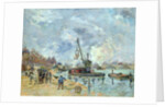 At the Quay de Bercy in Paris, 1874 by Jean Baptiste Armand Guillaumin