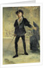 Jean Baptiste Faure in the Opera 'Hamlet' by Ambroise Thomas, 1877 by Edouard Manet