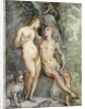 Adam and Eve by Hendrik Goltzius