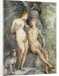 Adam and Eve by Hendrik Goltzius
