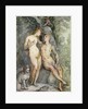 Adam and Eve by Hendrik Goltzius