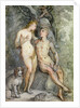 Adam and Eve by Hendrik Goltzius
