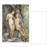 Adam and Eve by Hendrik Goltzius