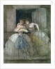 Girls on the Balcony by Constantin Guys