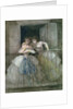 Girls on the Balcony by Constantin Guys