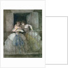 Girls on the Balcony by Constantin Guys