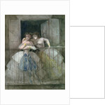 Girls on the Balcony by Constantin Guys