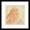 Suspended angel and architectural sketch, c.1600 by Bernardino Barbatelli Poccetti