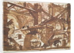Drawing of an Imaginary Prison by Giovanni Battista Piranesi
