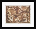 Drawing of an Imaginary Prison by Giovanni Battista Piranesi