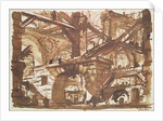Drawing of an Imaginary Prison by Giovanni Battista Piranesi