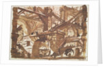 Drawing of an Imaginary Prison by Giovanni Battista Piranesi