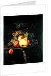 Fruit Still Life by Ernst Stuven