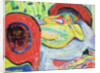 Reclining Nude by Ernst Ludwig Kirchner
