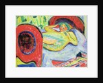 Reclining Nude by Ernst Ludwig Kirchner