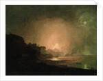 The Eruption of Mount Vesuvius by Joseph Wright of Derby