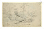 Boulders in Woodland, 1800 by Caspar David Friedrich