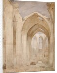 Ruins of St. Nicholas, 1842 by Johann Martin Gensler