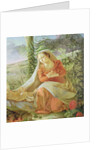 The Virgin from 'Rest on the Flight to Egypt', 1805-06 by Philipp Otto Runge