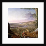Christ child and landscape from 'Rest on the Flight into Egypt', 1805-06 by Philipp Otto Runge