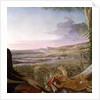 Christ child and landscape from 'Rest on the Flight into Egypt', 1805-06 by Philipp Otto Runge