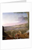 Christ child and landscape from 'Rest on the Flight into Egypt', 1805-06 by Philipp Otto Runge