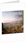 Christ child and landscape from 'Rest on the Flight into Egypt', 1805-06 by Philipp Otto Runge