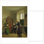 The Artist in His Studio, 1828 by Louis Asher