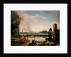 Hamburg after the Fire of 1842, 1842 by Johann Martin Gensler