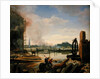 Hamburg after the Fire of 1842, 1842 by Johann Martin Gensler